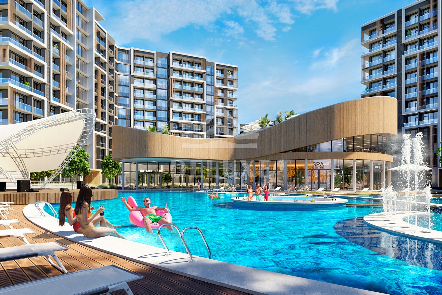 2-комнатные апартаменты на берегу моря в новом ЖК "SKYSOUL RESORT"