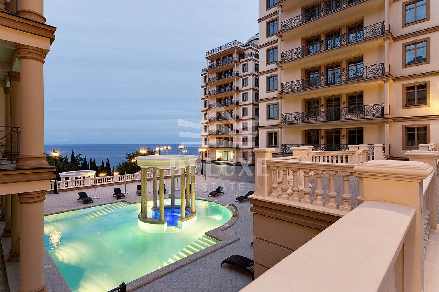 3-комнатные Апартаменты с видом на море и горы в элитном жилом комплексе Дипломат!