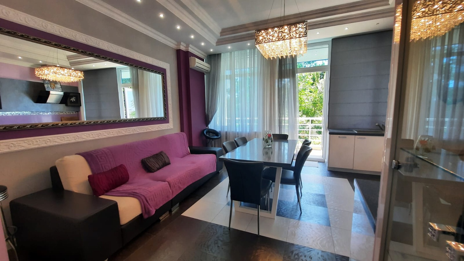 2-х комнатная квартира в Гурзуфе в жилом комплексе «Ришелье Шато».