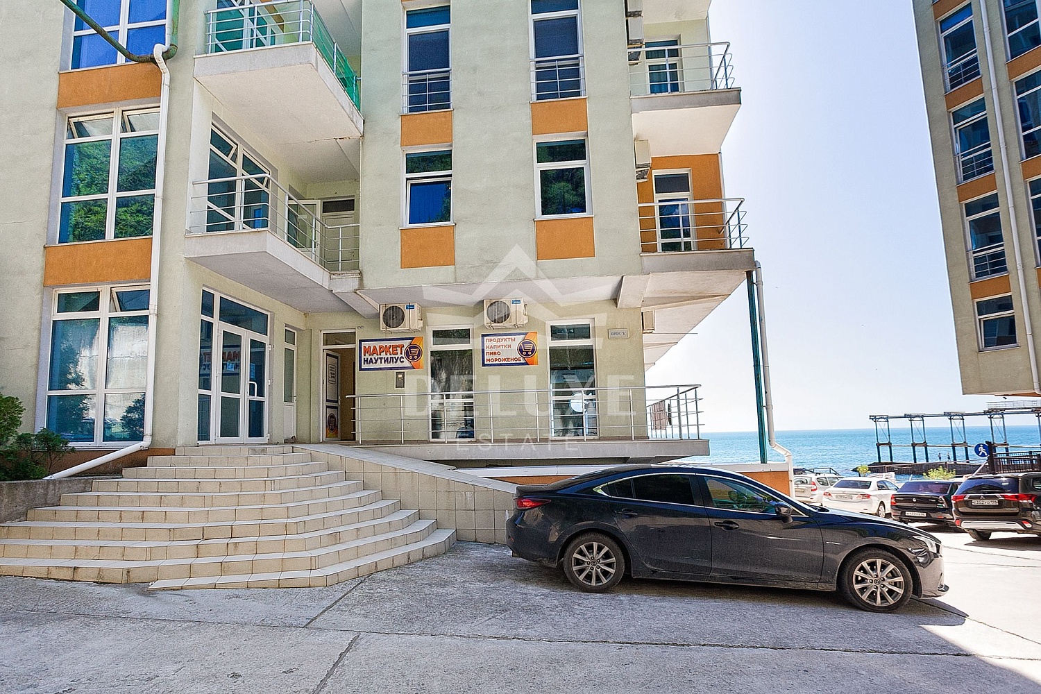 2-х комнатные апартаменты на берегу моря в Гурзуфе 5 эт