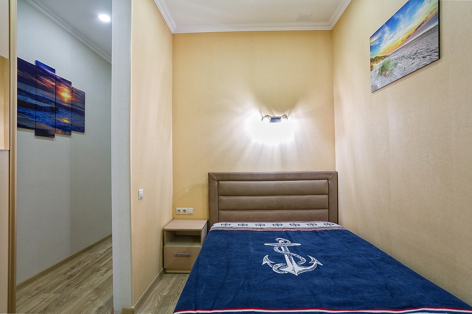 Уютные апартаменты с ремонтом в ЖК «Скай плаза»